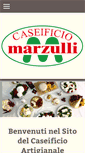 Mobile Screenshot of caseificiomarzulli.com